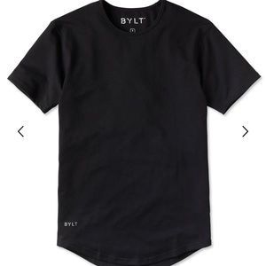 BYLT Blend drop cut short sleeve size small